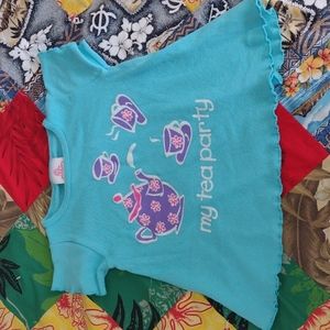 Toddler Girl's Tea Party T-Shirt